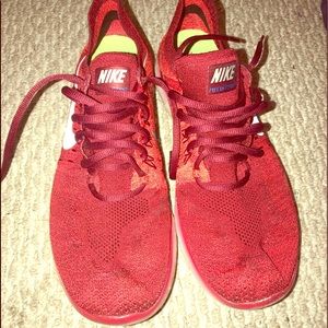 Red Nike FlyKnits 2